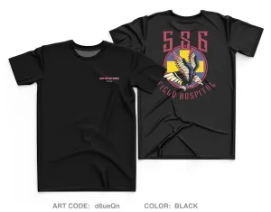 586th Field Hospital Core Men's SS Performance Tee - d6ueQn