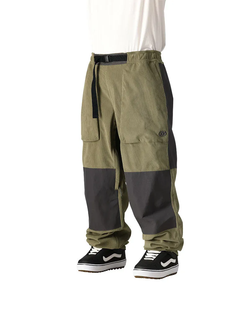 686 Men's Ghost 2.5L Pant Sage Corduroy Colorblock 2025