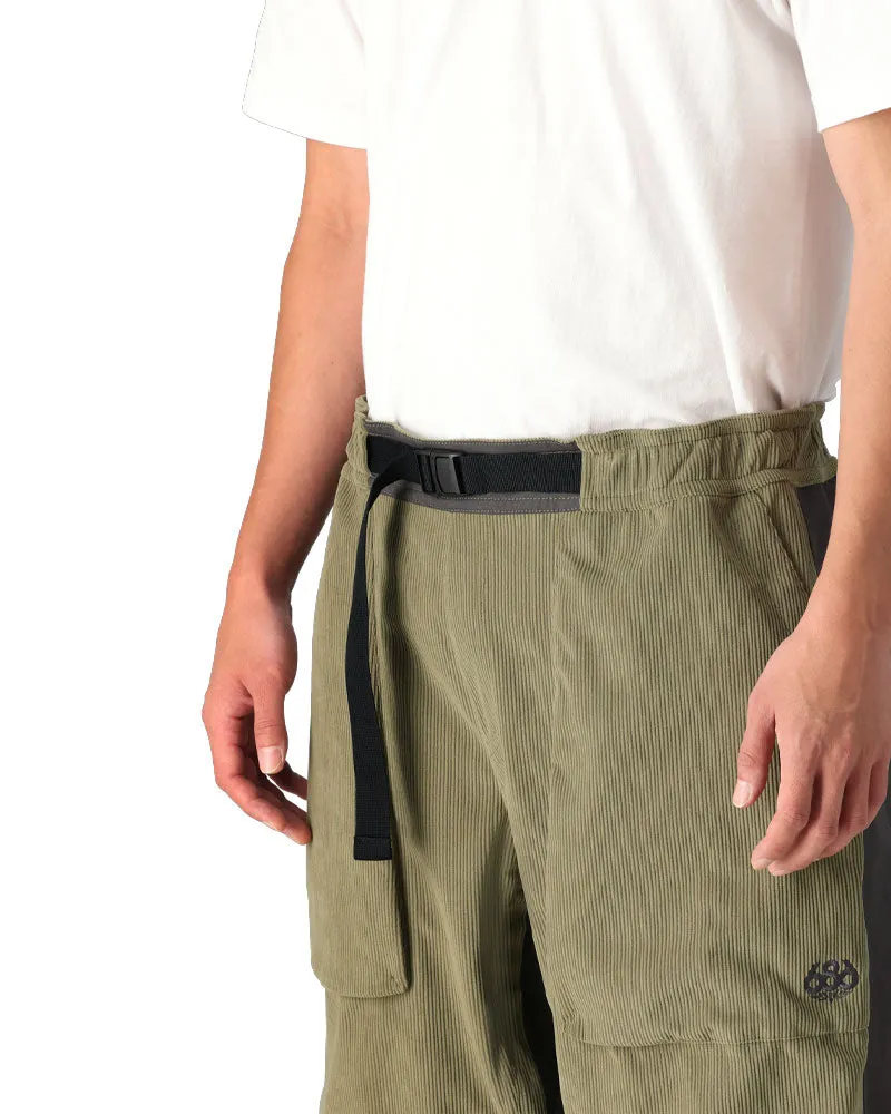 686 Men's Ghost 2.5L Pant Sage Corduroy Colorblock 2025