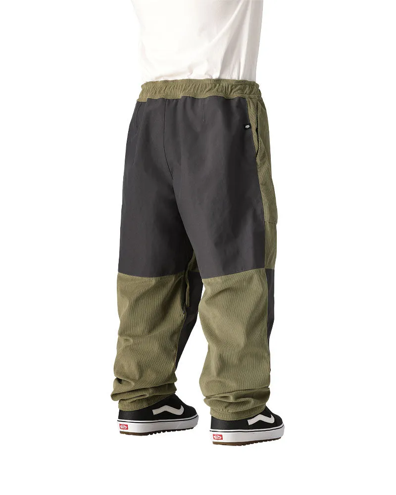 686 Men's Ghost 2.5L Pant Sage Corduroy Colorblock 2025