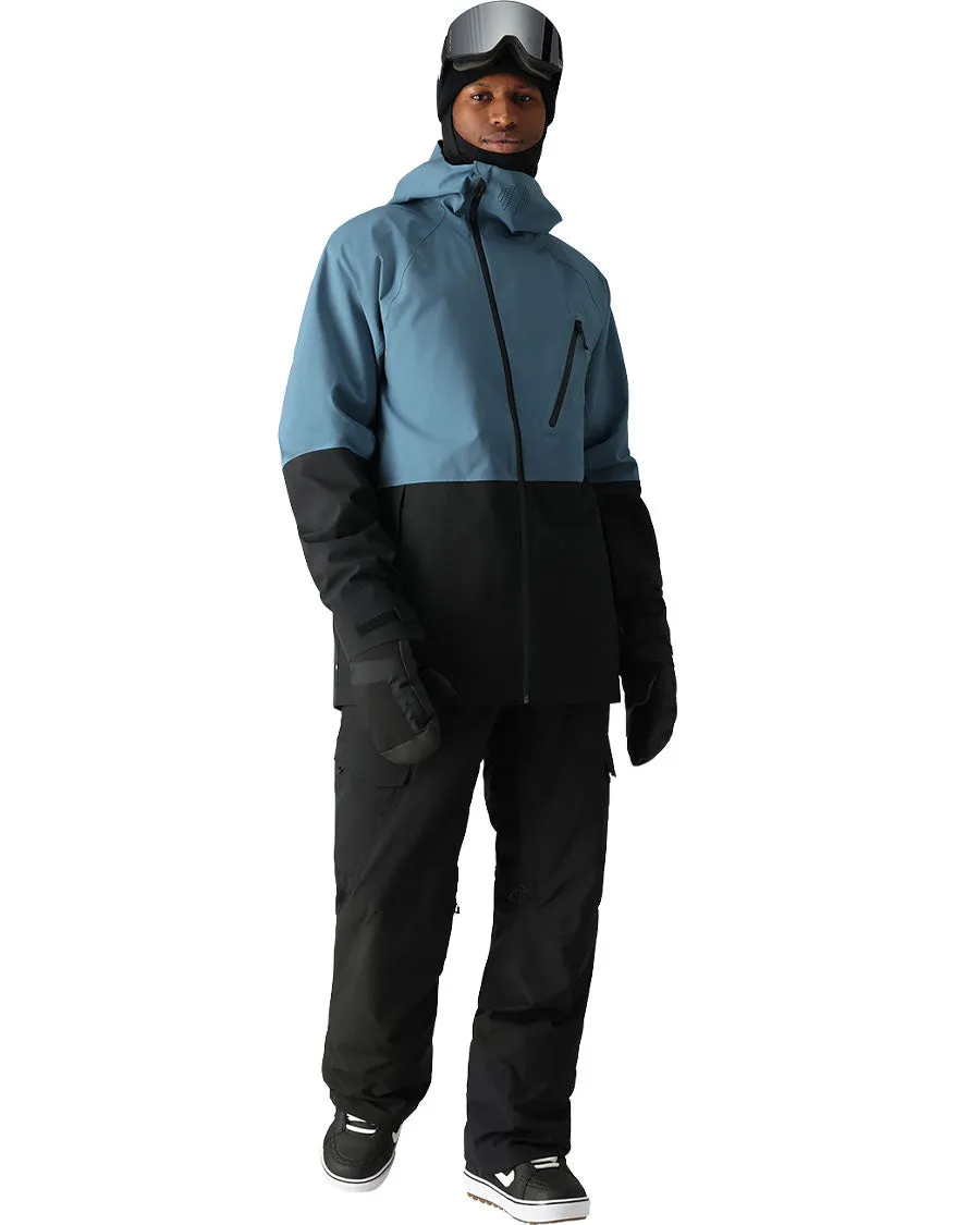 686 Men's Hydra Thermagraph Jacket Stellar Blue Colorblock 2025