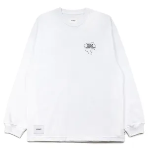 813 / LS / Cotton | White