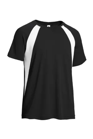 AJ824 Oxymesh™ Raglan Colorblock Tee