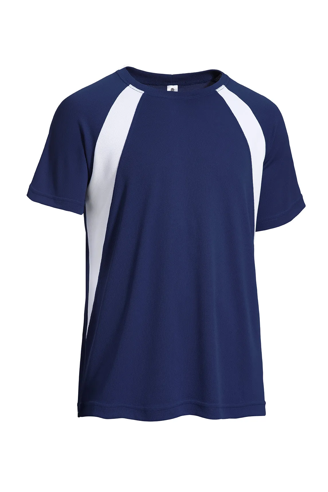 AJ824 Oxymesh™ Raglan Colorblock Tee
