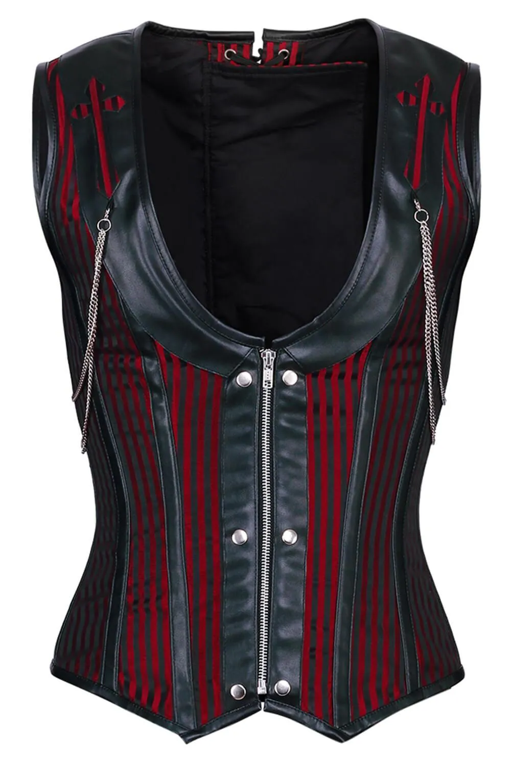 Alaric Steel Boned Gothic Men's Corset