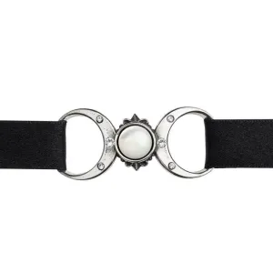 Alchemy Gothic P810  Triple Goddess Choker Necklace