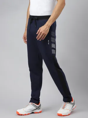 Alcis Men Graphic-Print Dress Blue Soft-Touch Athleisure Track Pants
