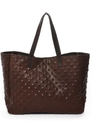AMBER Brown Studs