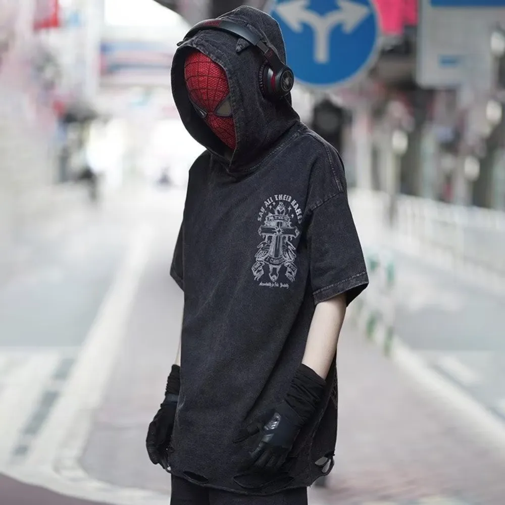 American Street Devil Hooded T-Shirt