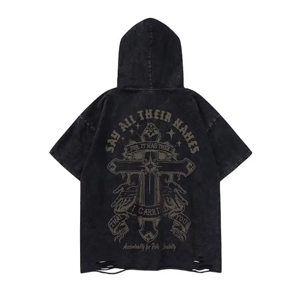 American Street Devil Hooded T-Shirt