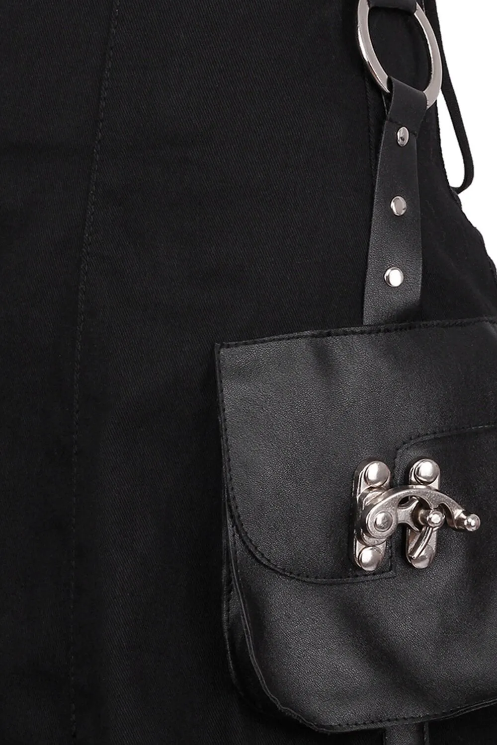 Azrael Cotton Gothic Men's Overchest Corset