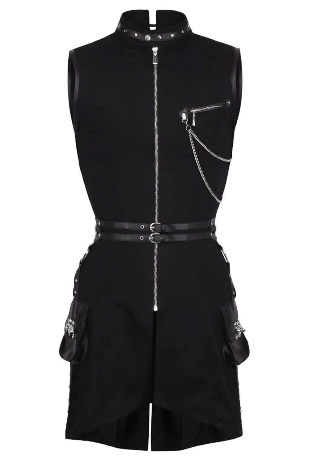 Azrael Cotton Gothic Men's Overchest Corset