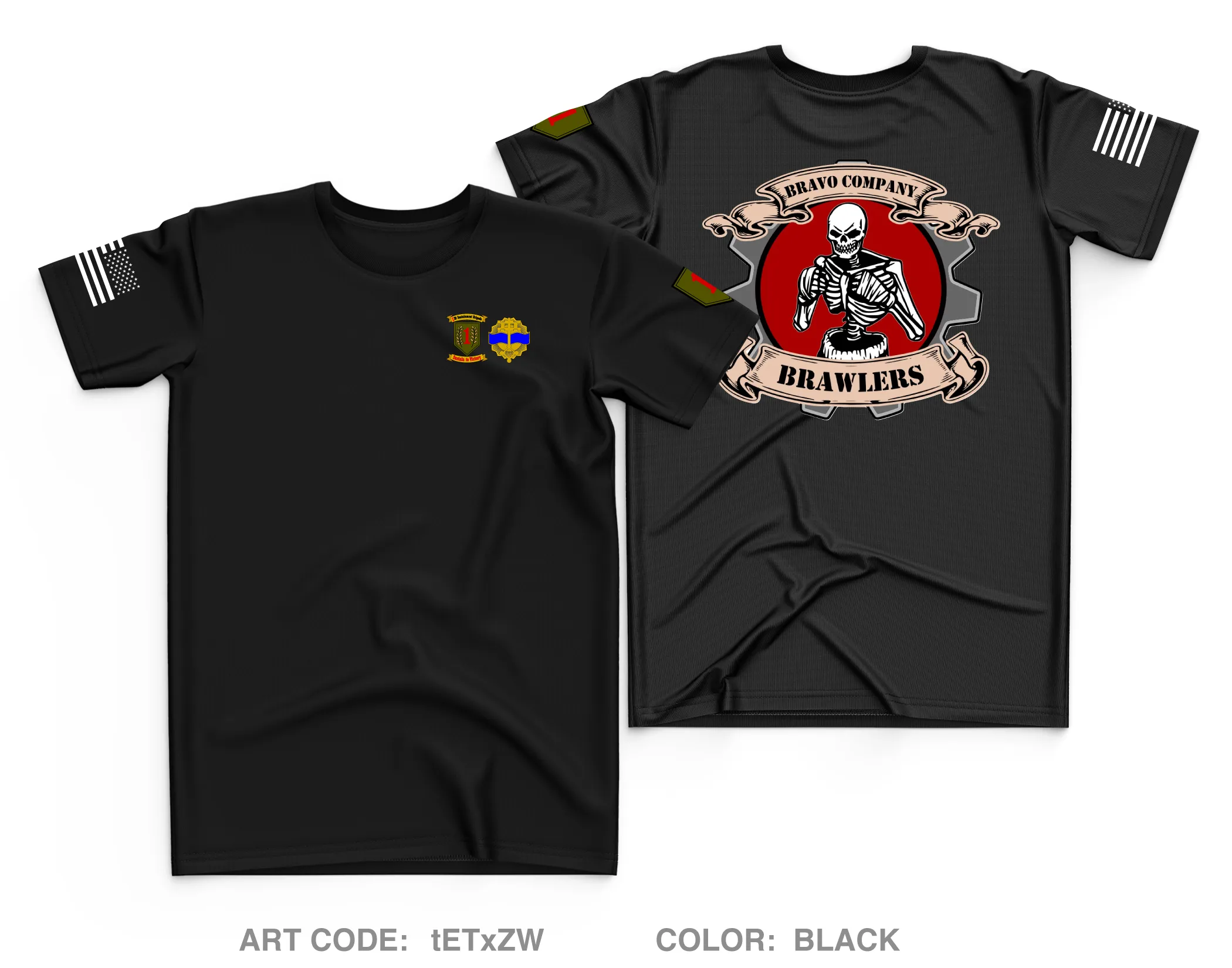 B Co, 541st DSSB, 1 IDSB Core Men's SS Performance Tee - tETxZW