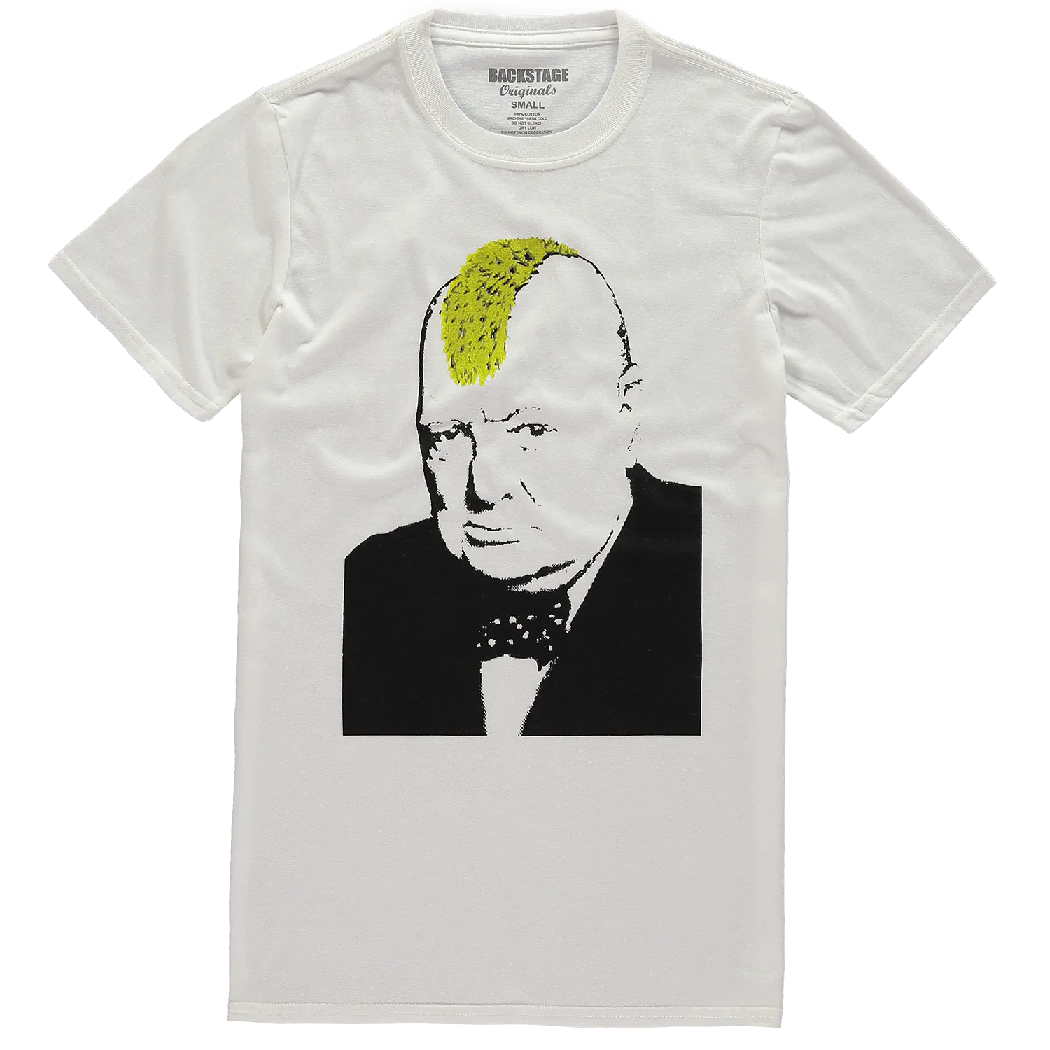 Banksy T-shirt - Churchill Mohawk