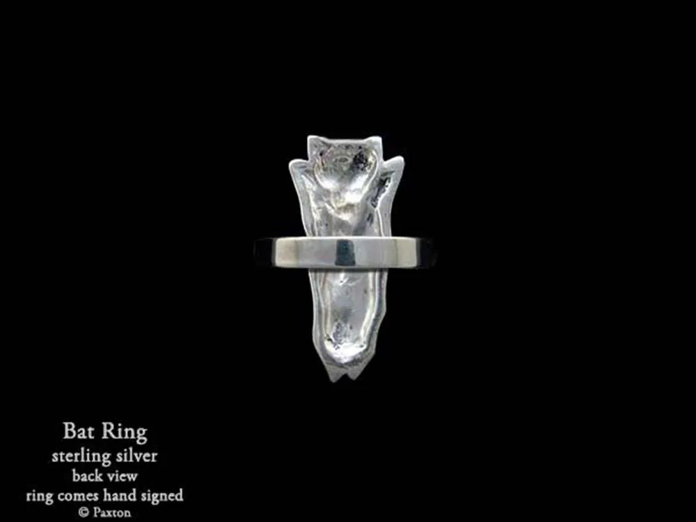 Bat Ring Sterling Silver