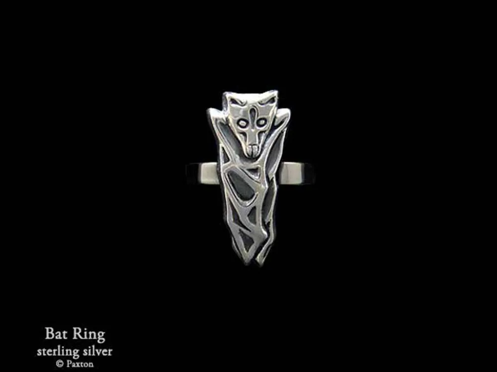 Bat Ring Sterling Silver
