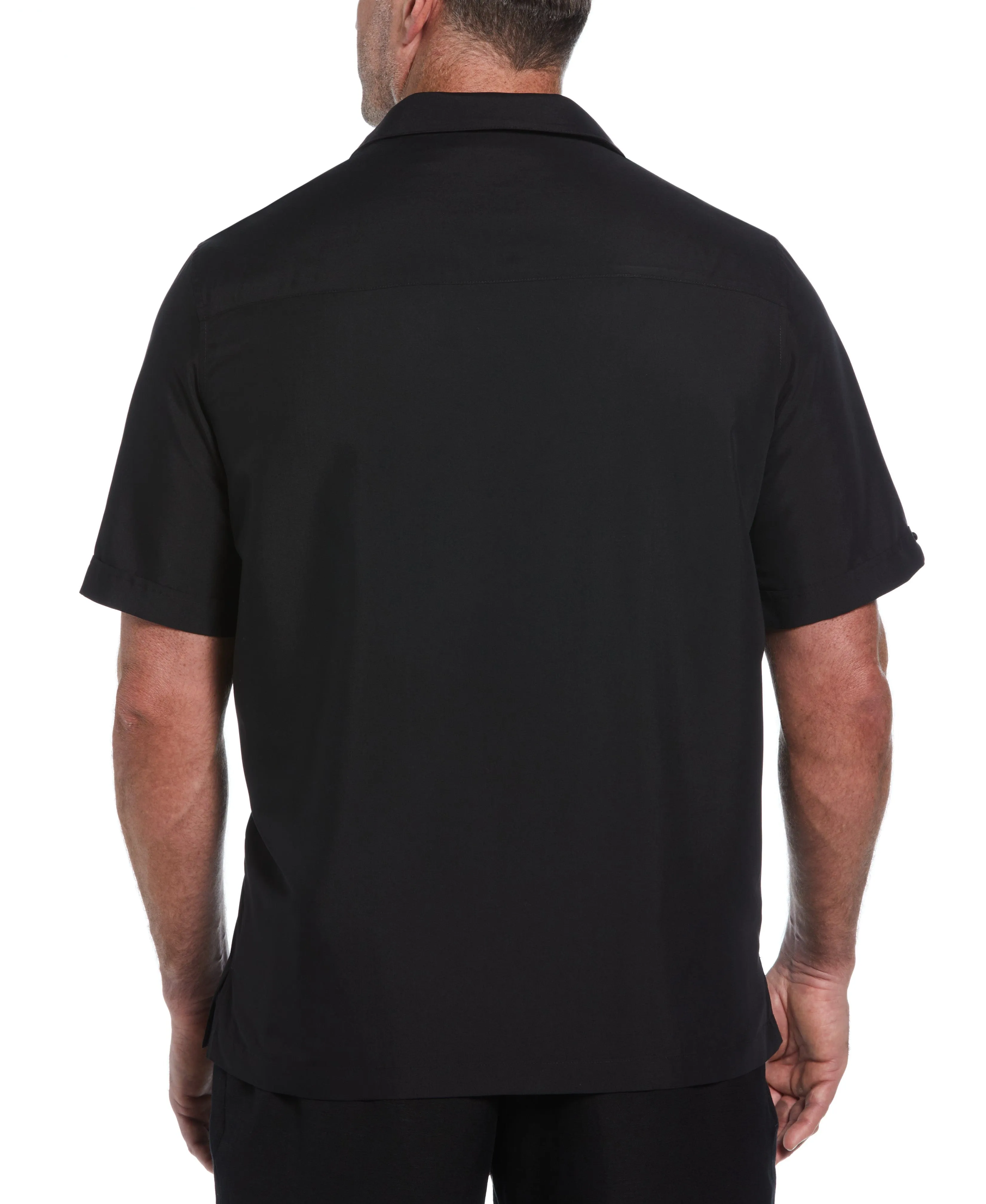 Big & Tall Color Block Embroidery Shirt