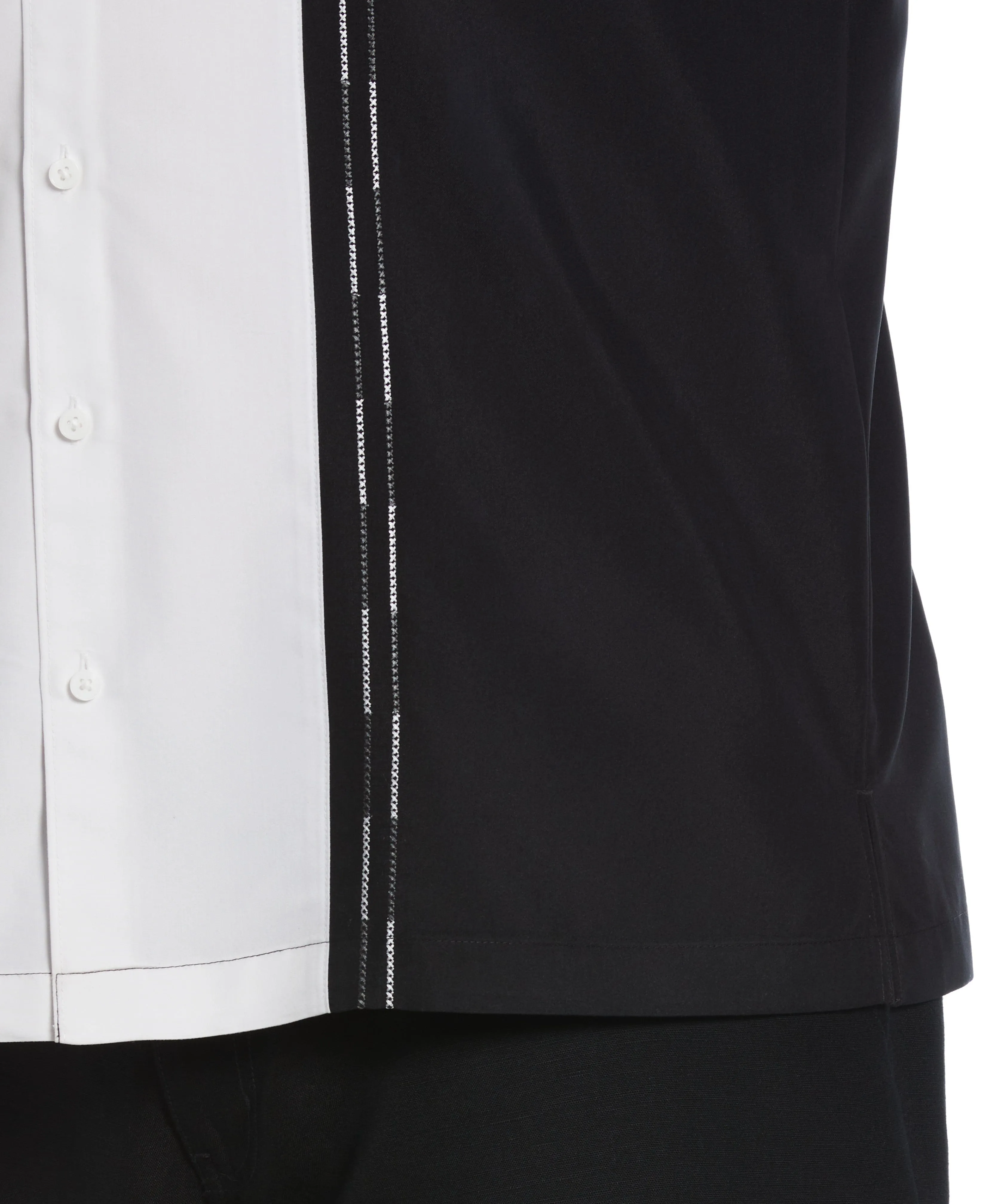 Big & Tall Color Block Embroidery Shirt