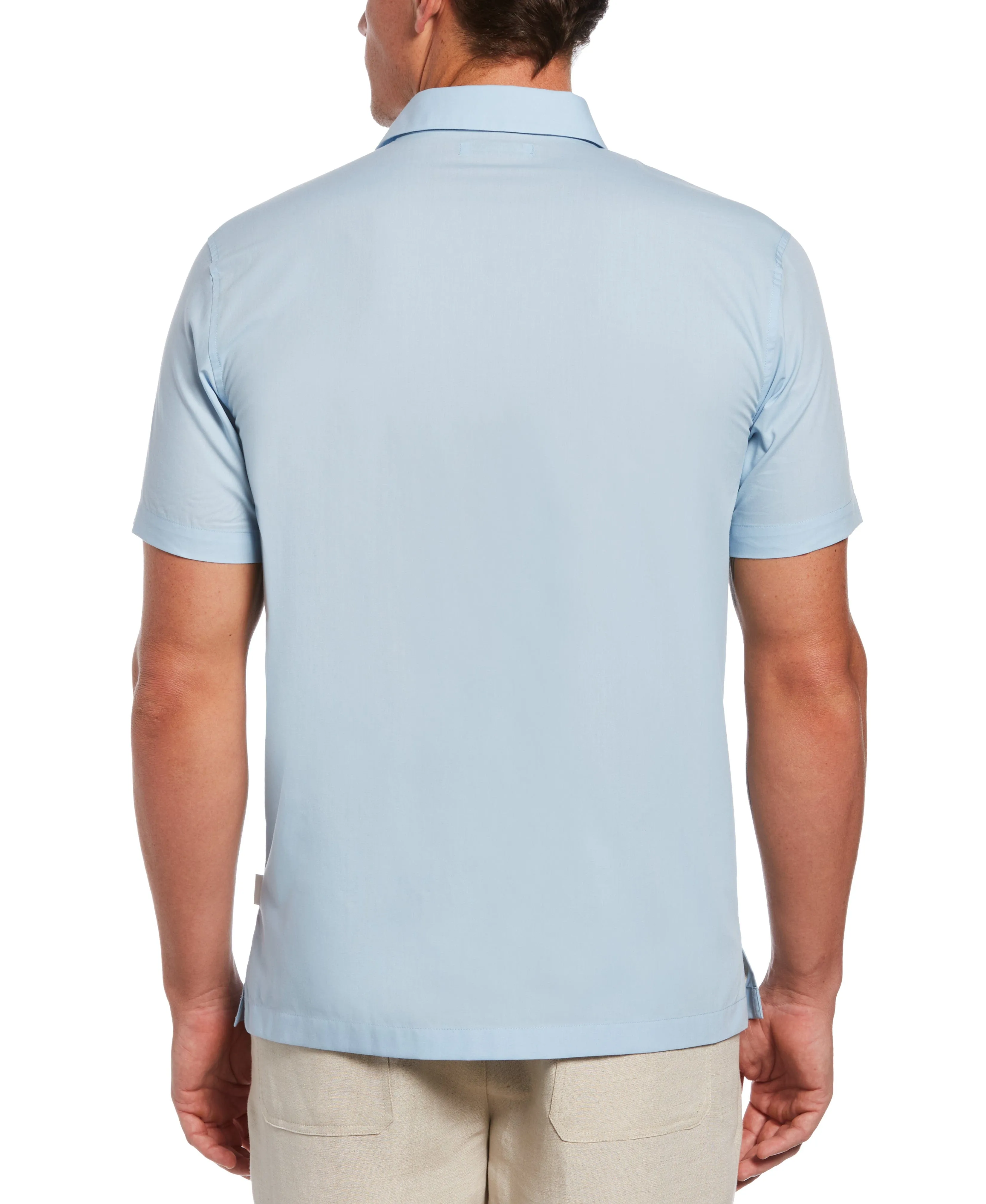 Big & Tall Four Pocket Guayabera Shirt