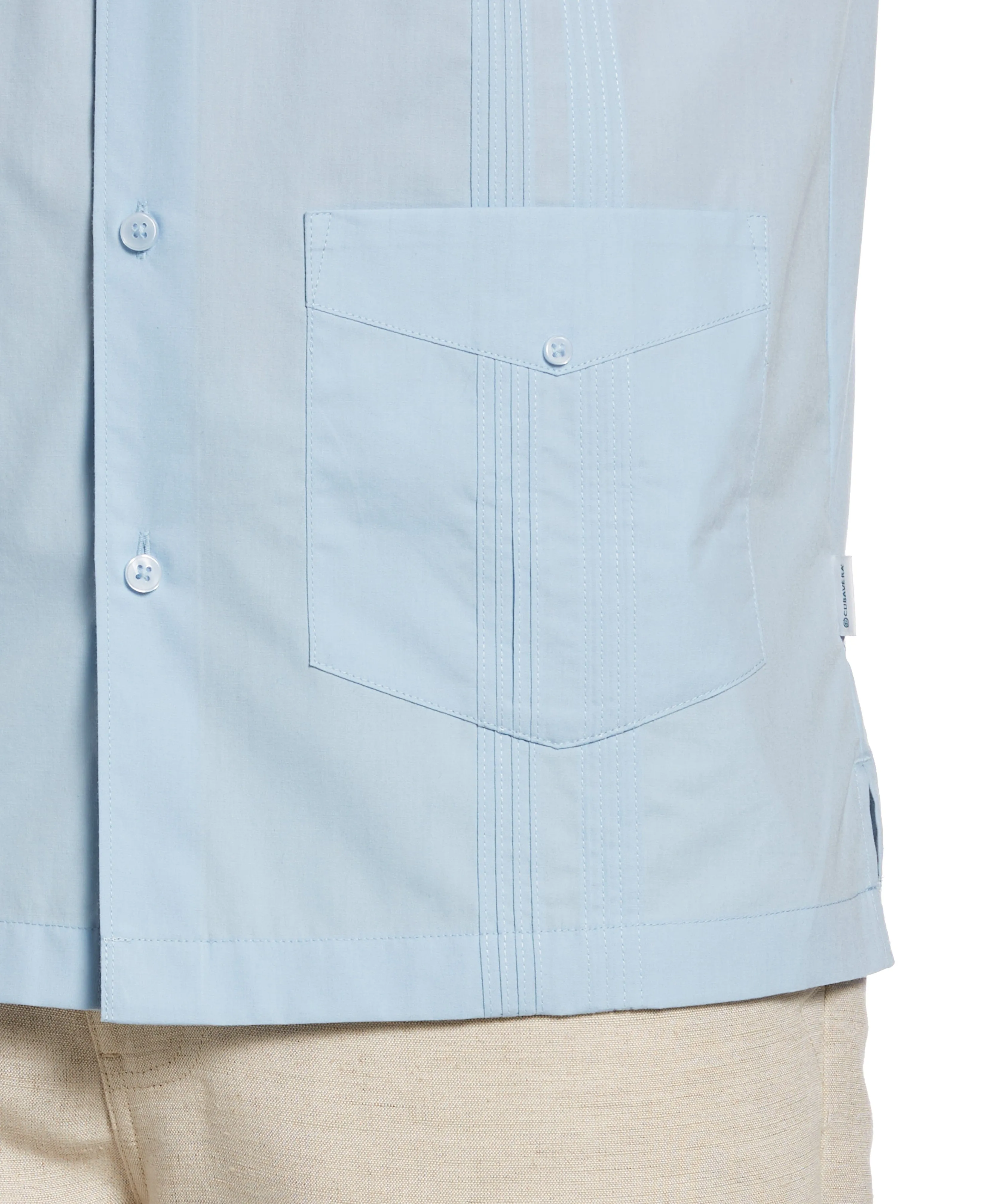 Big & Tall Four Pocket Guayabera Shirt
