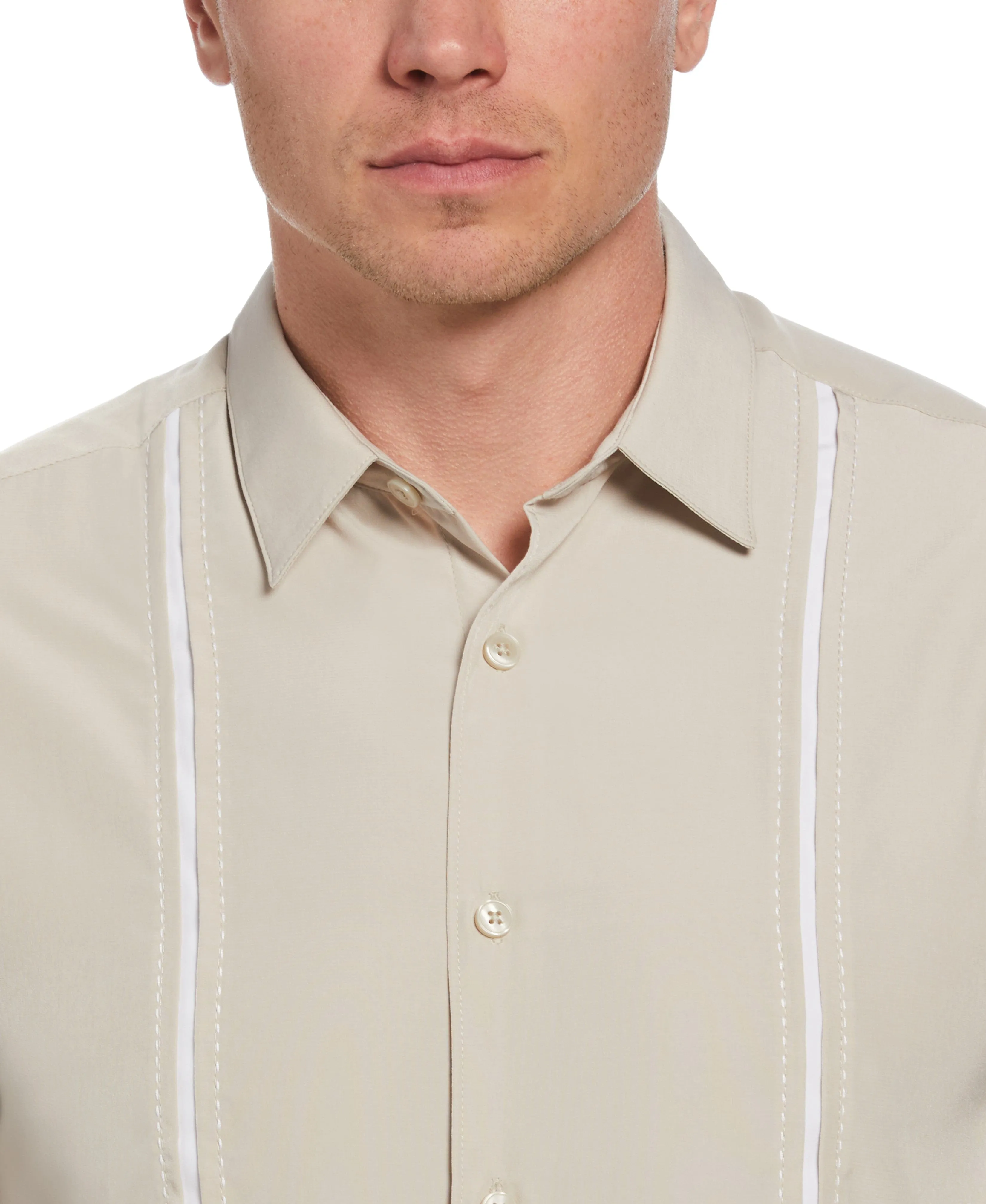 Big & Tall Panel Shirt - Contrast Stitching