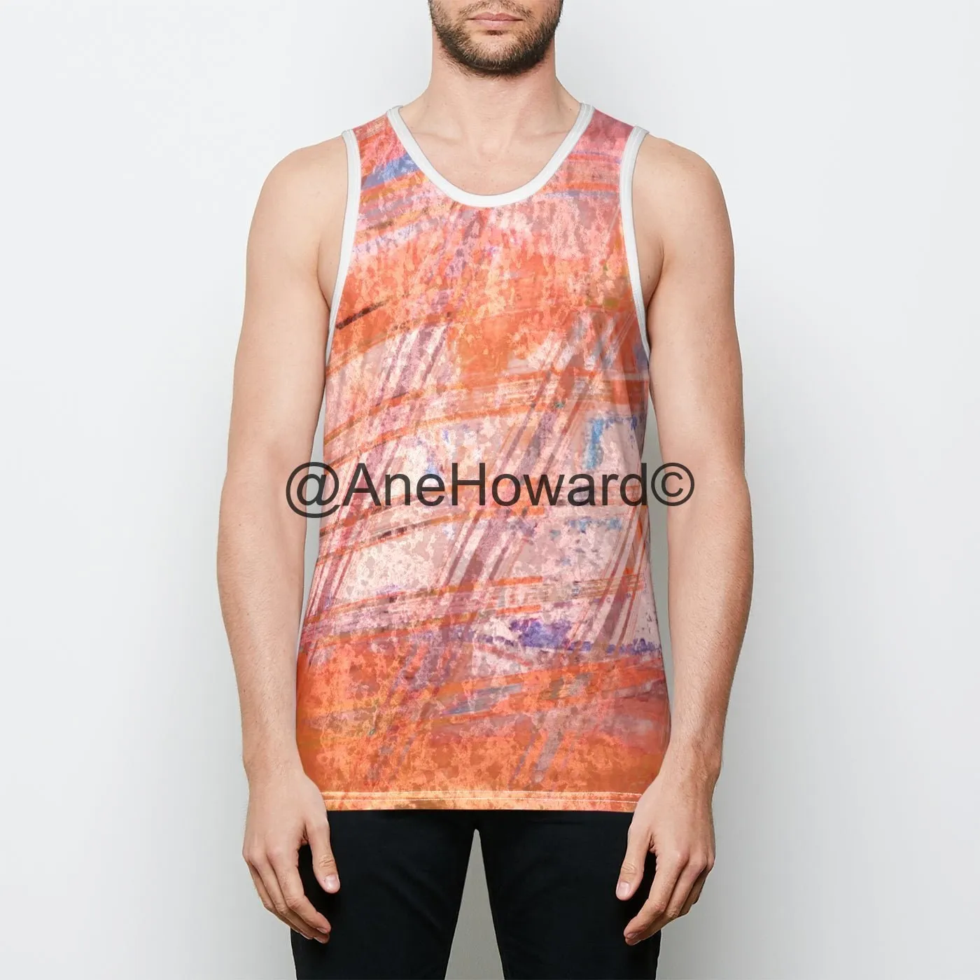 Binded Velvet Tank Top Love in the City of Angels