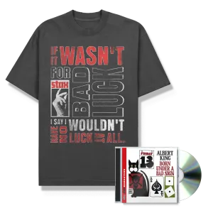 Born Under A Bad Sign (CD)   Born Under a Bad Sign Lyric Tee Bundle