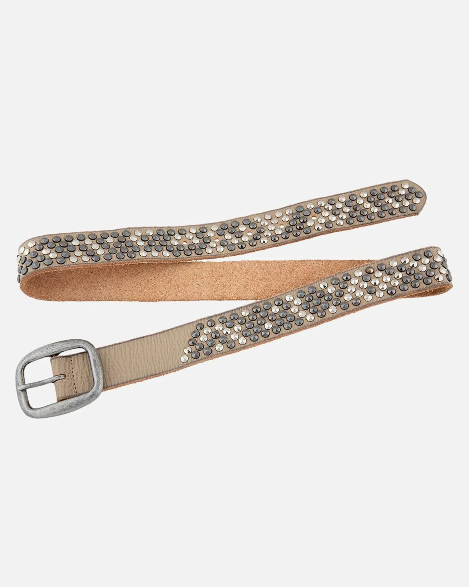 Britta l Pyramid Multi Studded Leather Belt