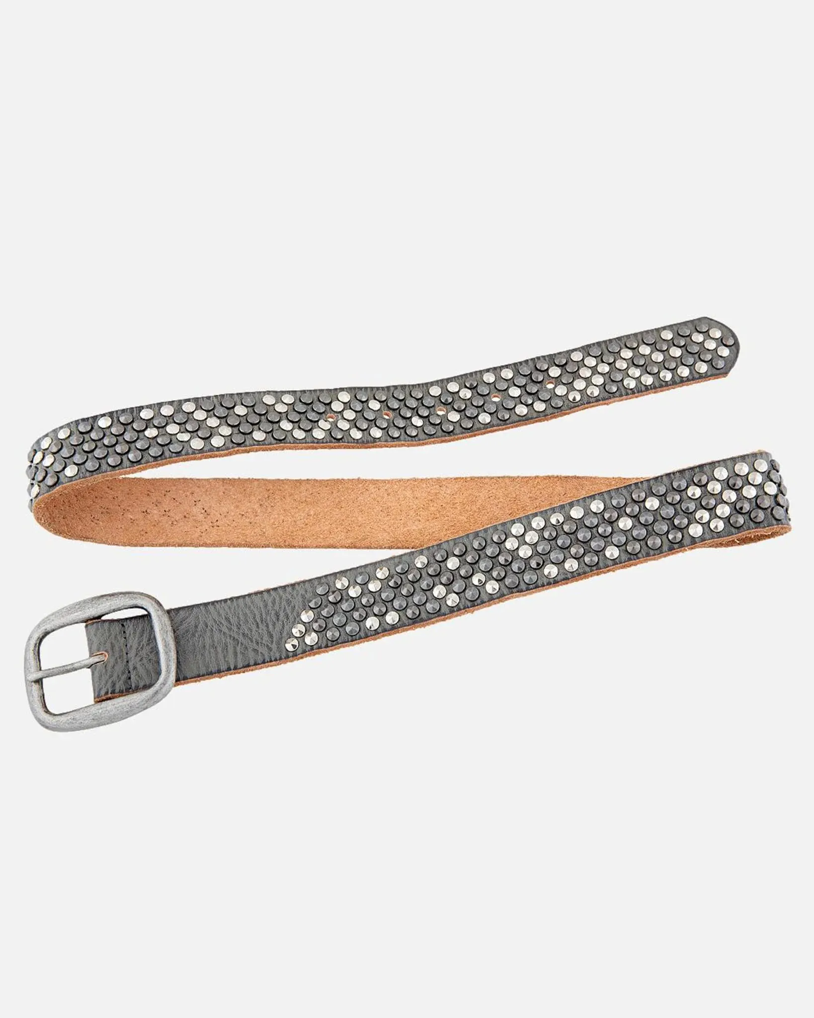 Britta l Pyramid Multi Studded Leather Belt