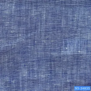 Carolina Blue Plain Linen Shirt