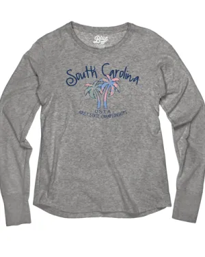 Carolina Palms - Ladies Long Sleeve