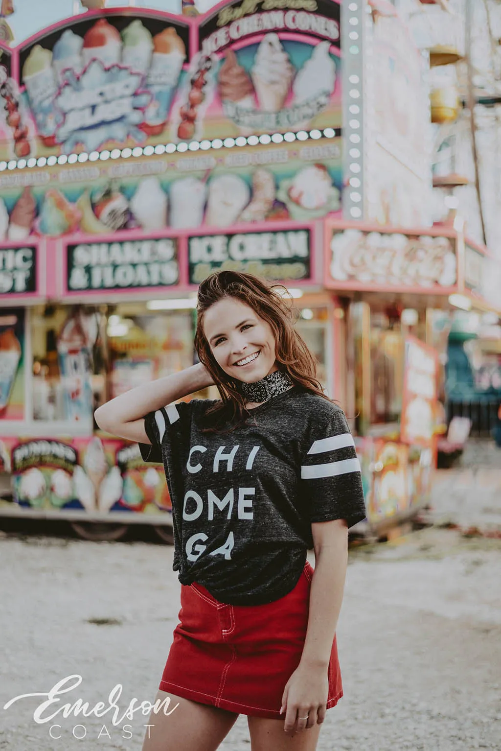 Chi Omega Jersey Tee