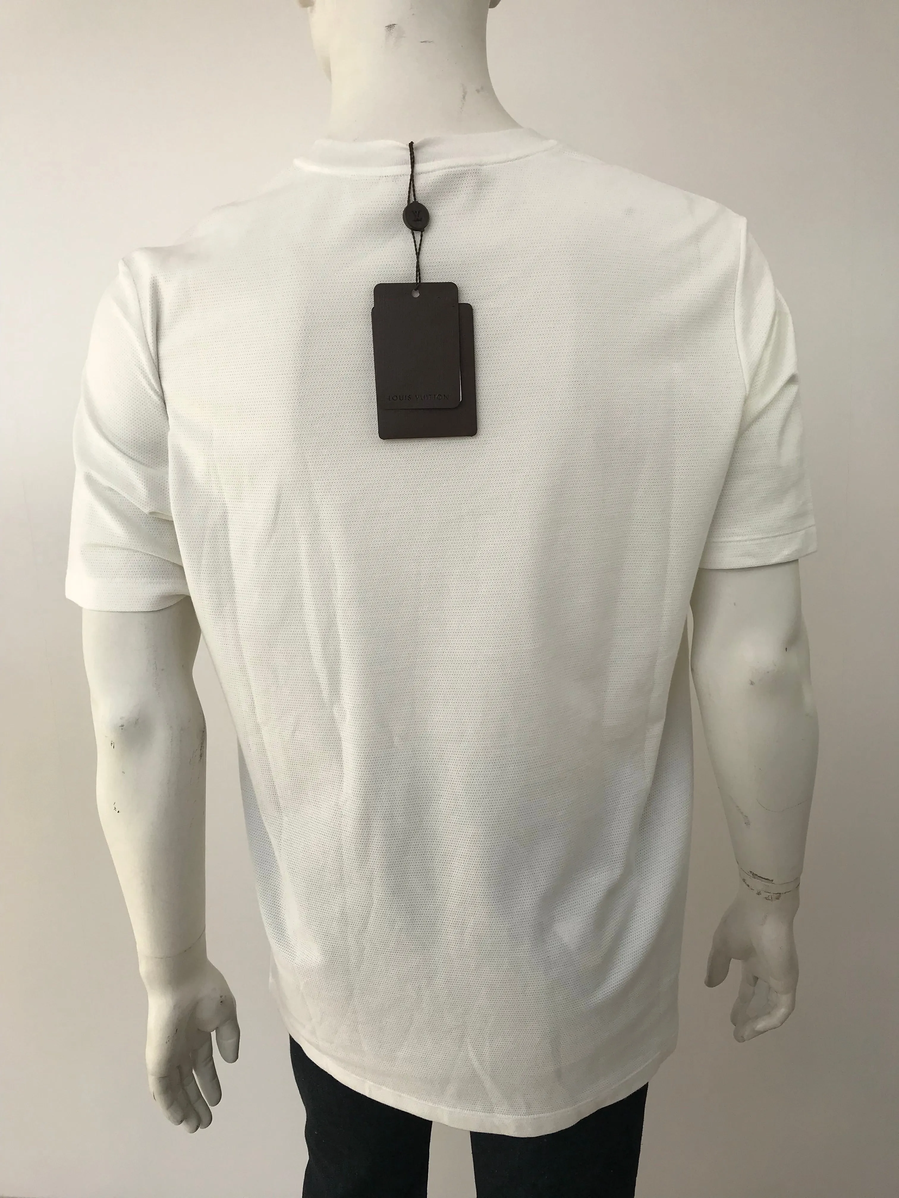 Circled LV Print T-Shirt