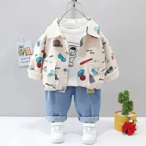 Classic Shirt, T-shirt & Jeans Outfit