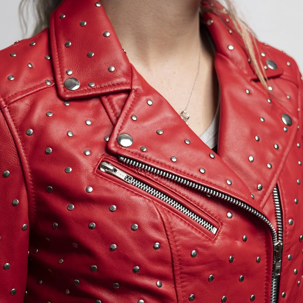 Claudia - Women's Fashion Leather Jacket