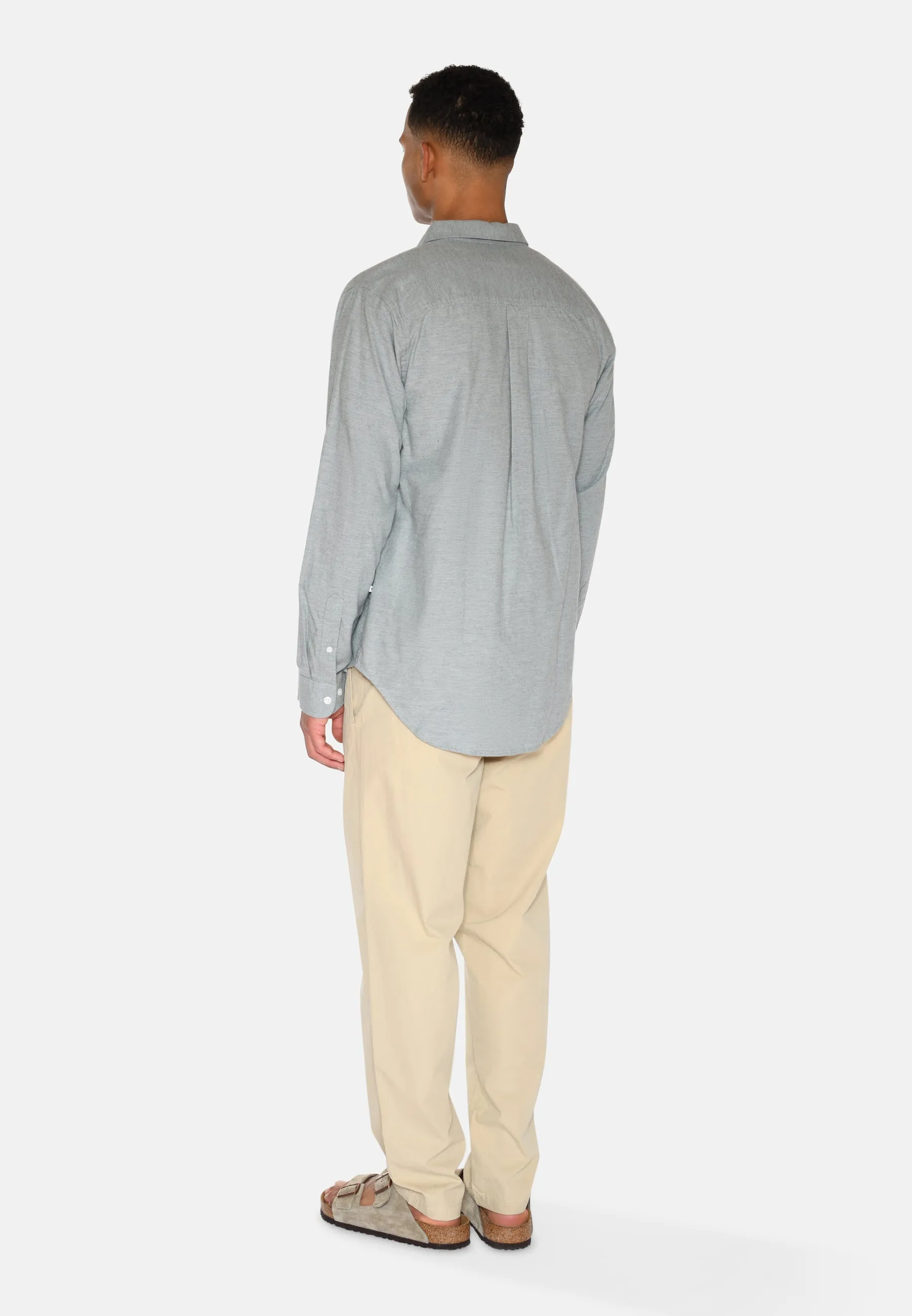 Colt long sleeved reg shirt 0063 - Gray Mist