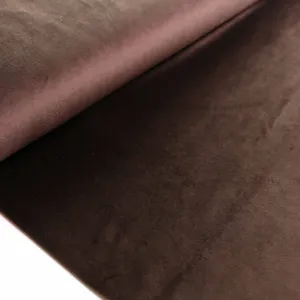 Cotton Velvet fabric - Brown