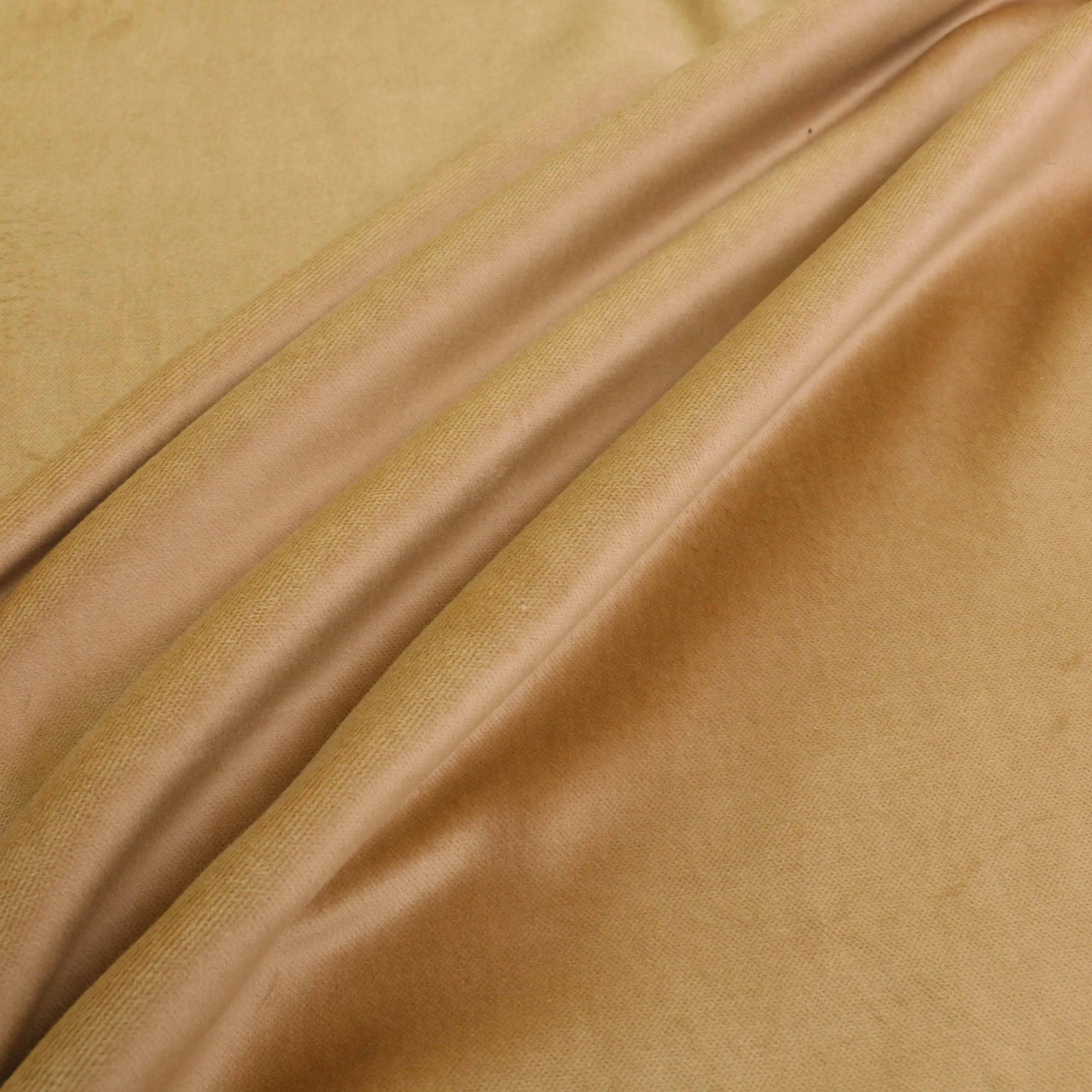 Cotton Velvet fabric - Gold