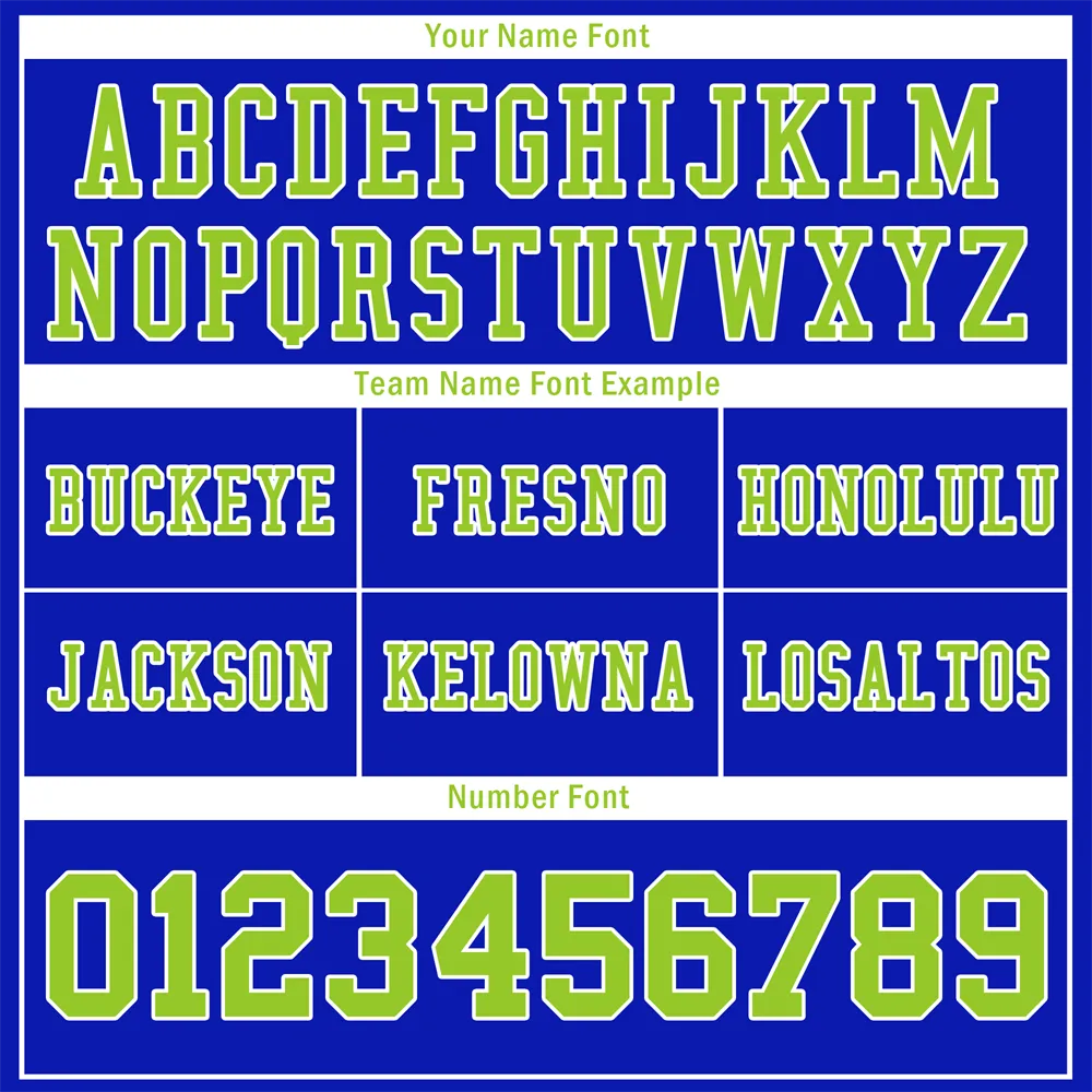 Custom Blue Green Two Tone Green Personalized Authentic Football Jersey FBJ02-bc0fa0c