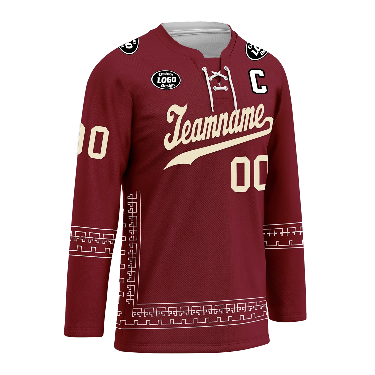 Custom Red Personalized Hockey Jersey HCKJ01-D0a70fd