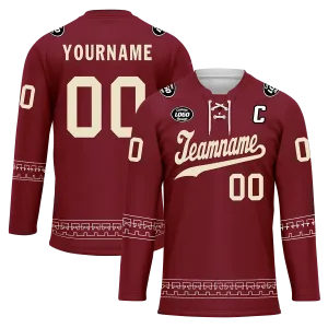 Custom Red Personalized Hockey Jersey HCKJ01-D0a70fd