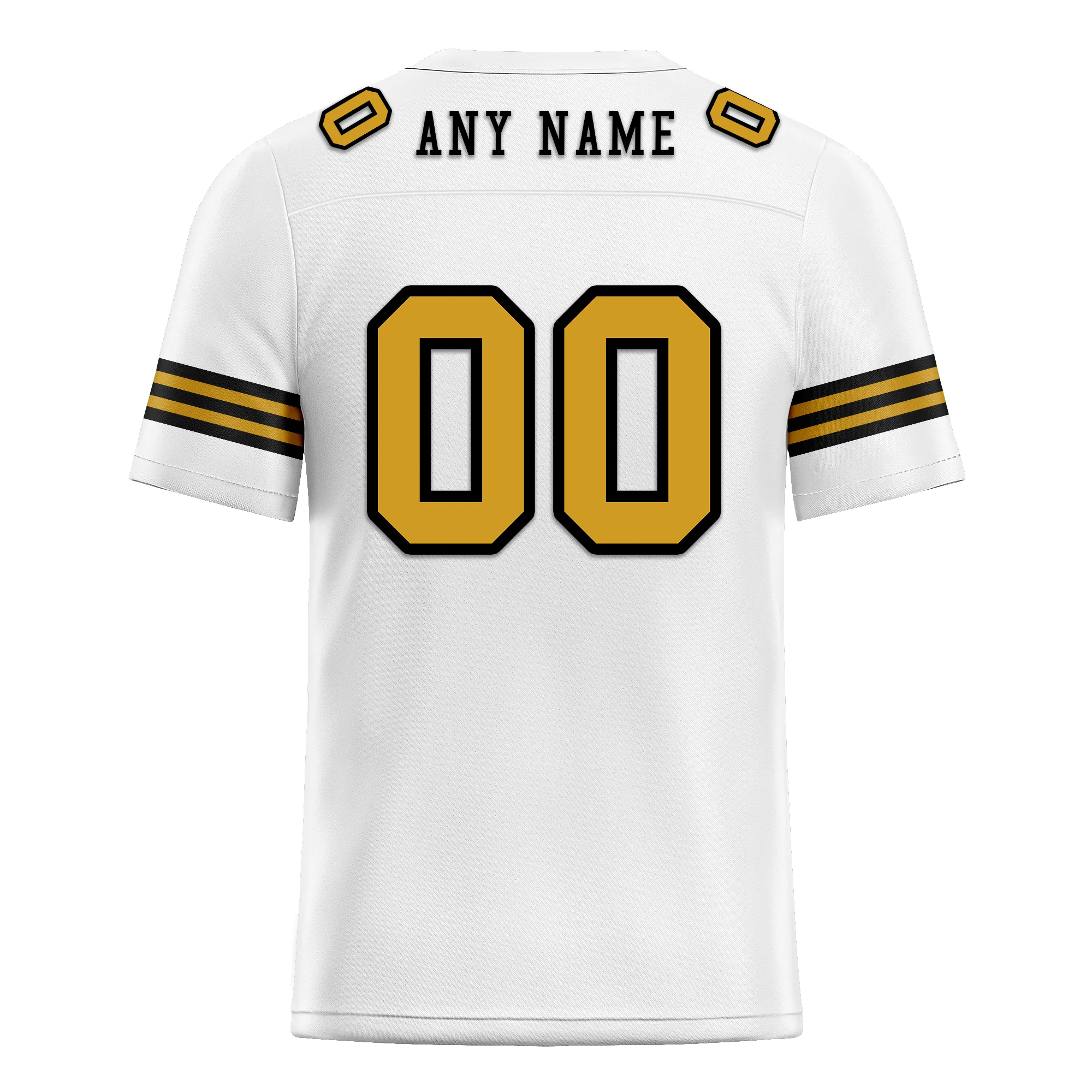 Custom White Classic Style Personalized Authentic Football Jersey FBJ02-bd0a70a0