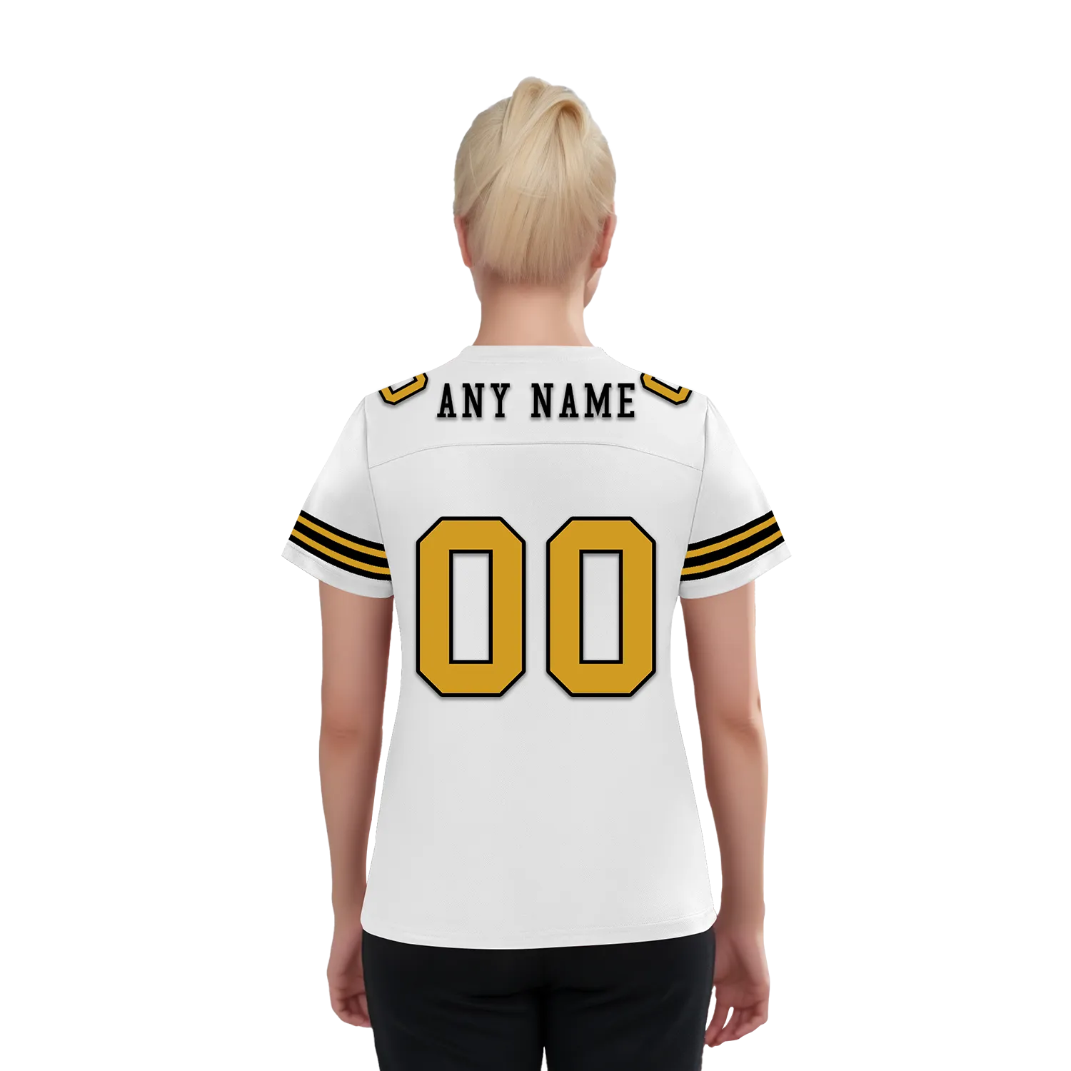 Custom White Classic Style Personalized Authentic Football Jersey FBJ02-bd0a70a0