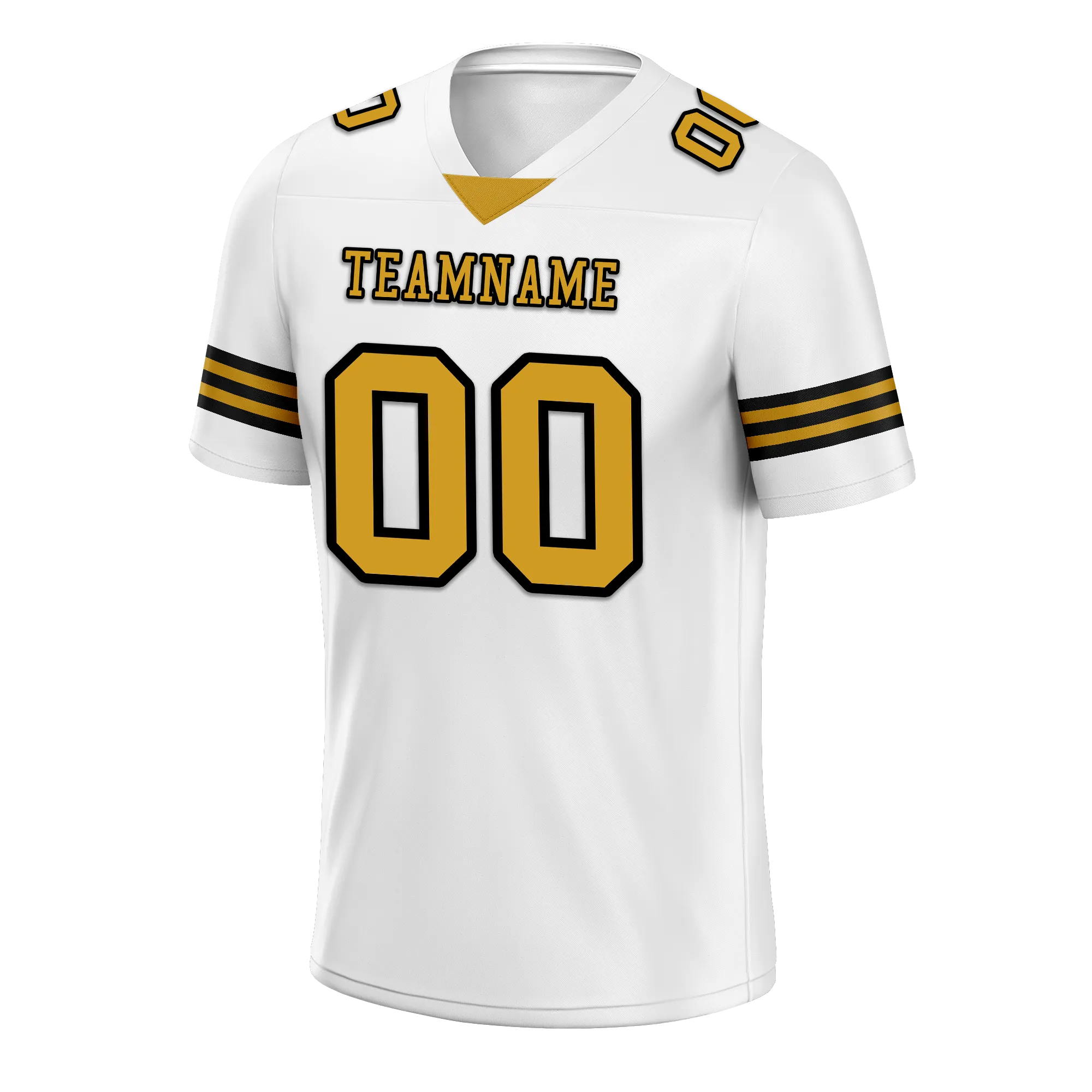 Custom White Classic Style Personalized Authentic Football Jersey FBJ02-bd0a70a0