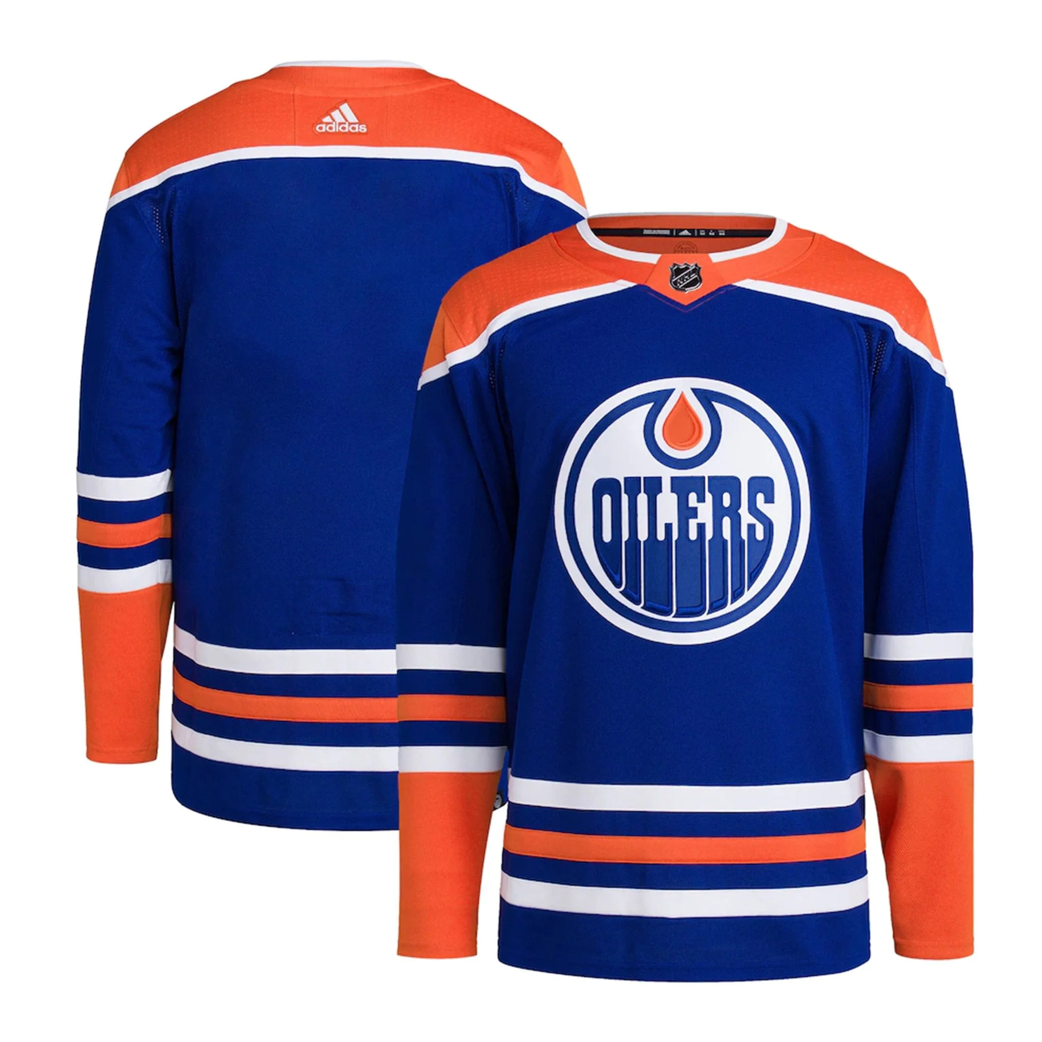 Edmonton Oilers Home Adidas PrimeGreen Senior Jersey