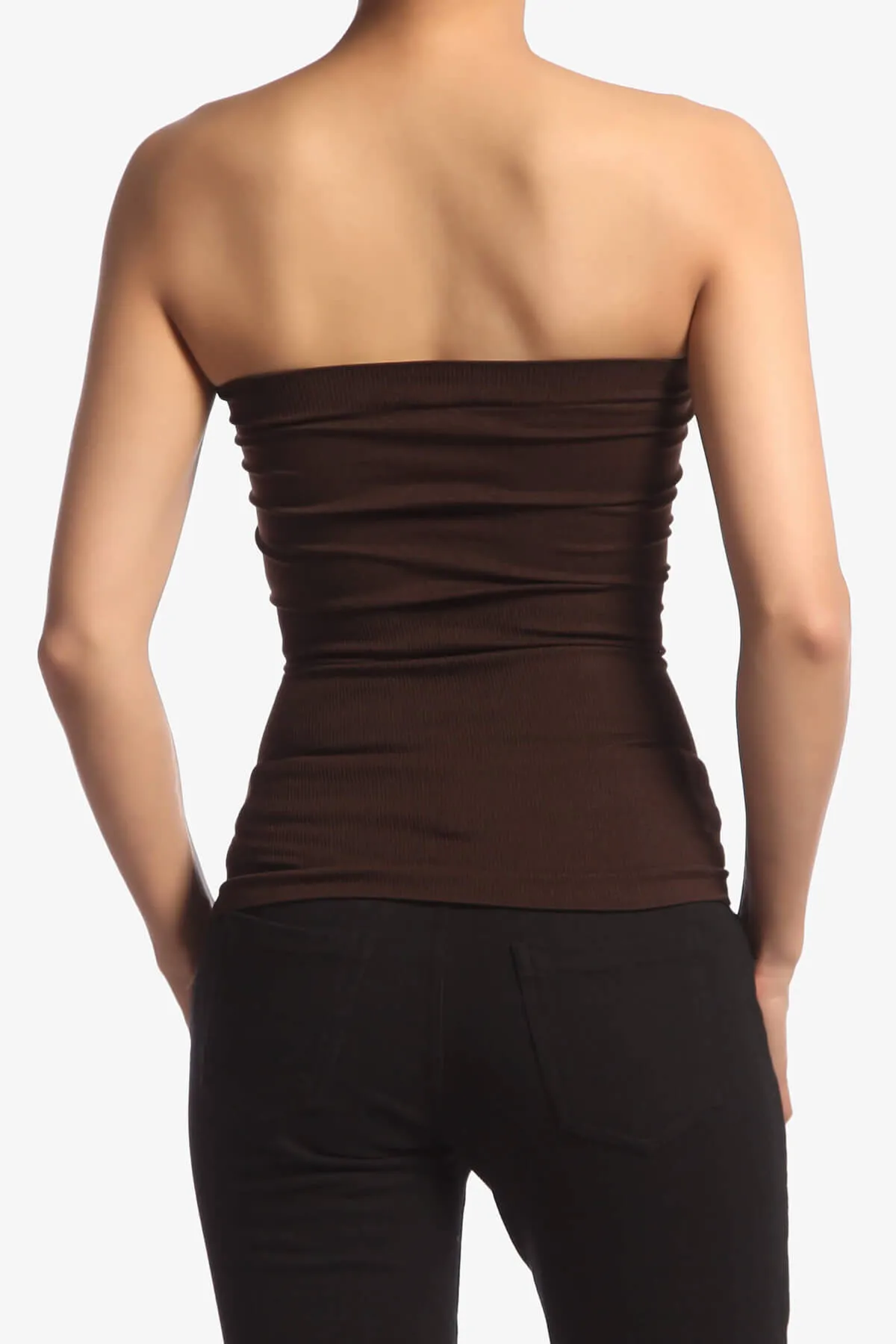 Ellenie Strapless Sealmess Tube Top