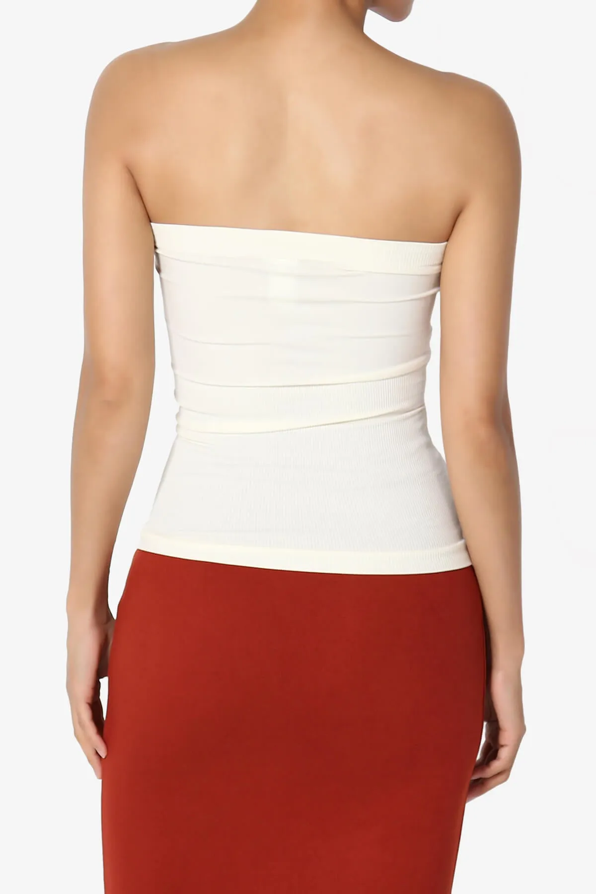 Ellenie Strapless Sealmess Tube Top
