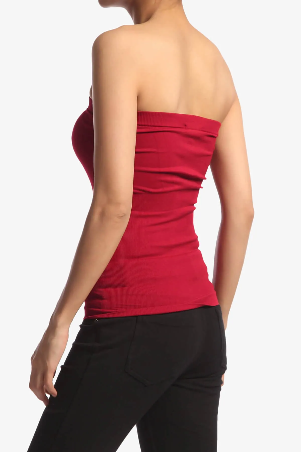 Ellenie Strapless Sealmess Tube Top
