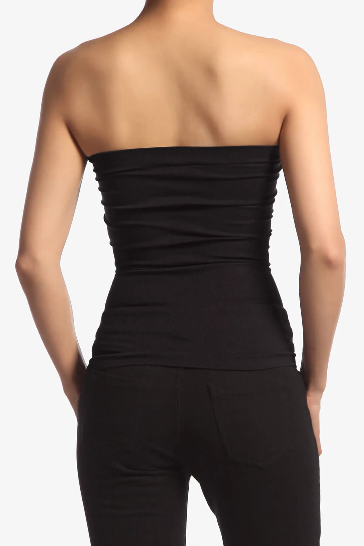 Ellenie Strapless Sealmess Tube Top