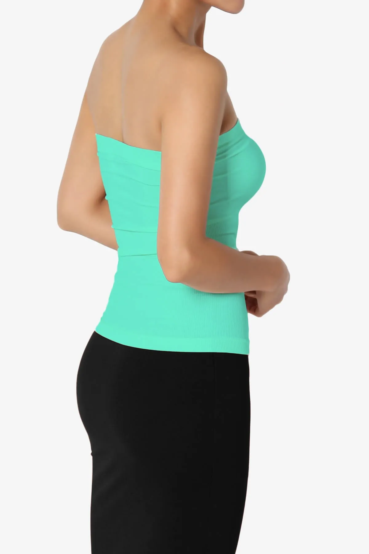 Ellenie Strapless Sealmess Tube Top